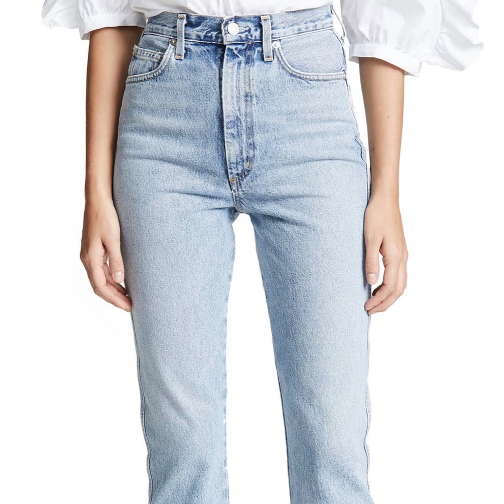 Agolde Pinch Waist Straight Leg Jean